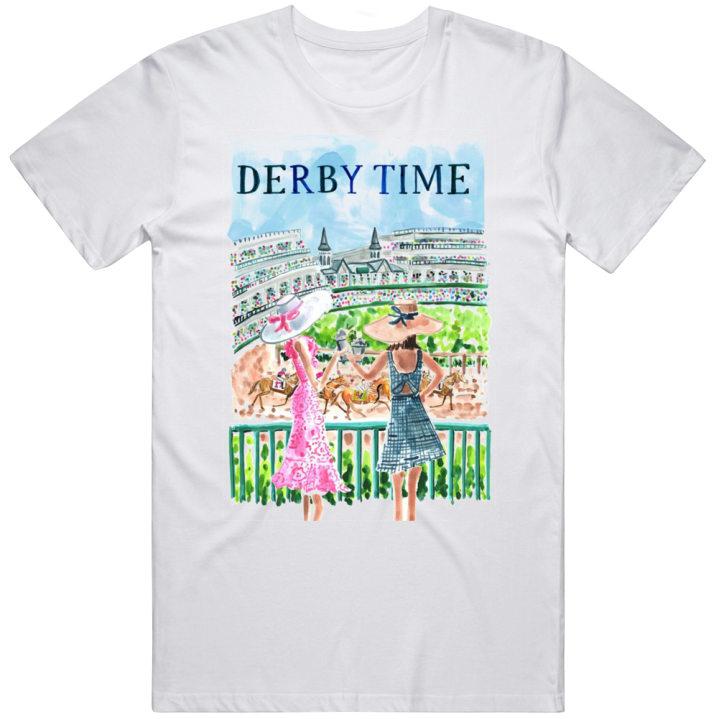 Kentucky Derby Time Horse Racing T Shirt