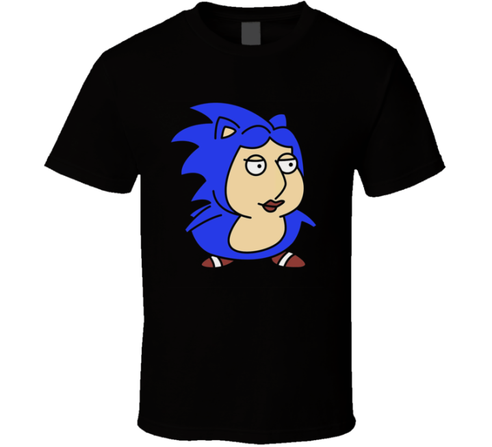 Lois The Hedgehog Sonic Family Guy Cursed Meme T Shirt