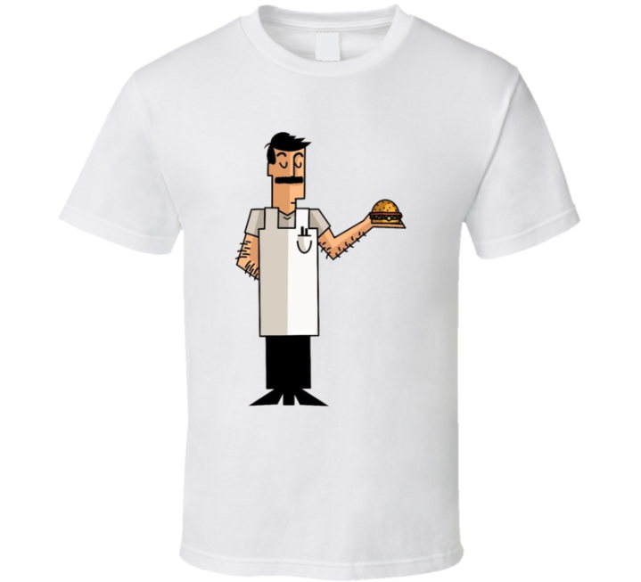 Power Puff Girls Professor X Bob's Burgers Parody T Shirt