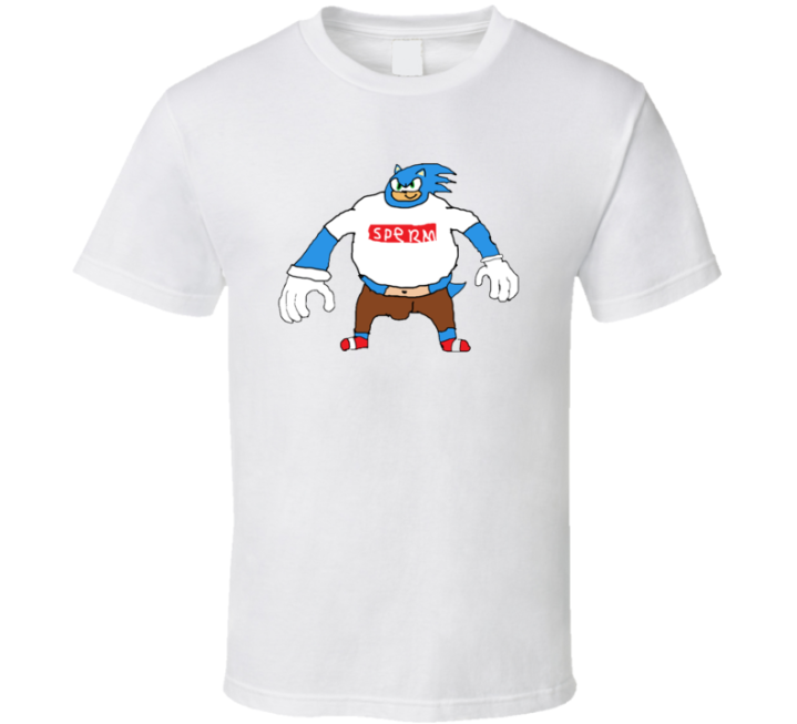 Sonic Sperm Cursed Meme T Shirt