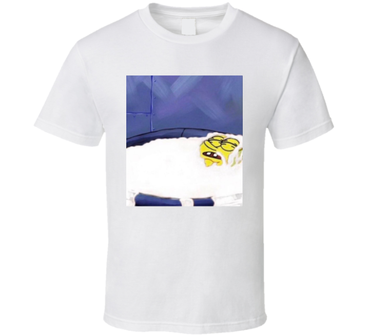 Spongebob Jizzed On Cursed Meme T Shirt