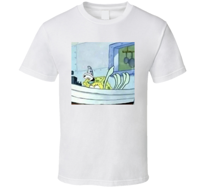 Spongebob Squidward Makeout Cursed Meme T Shirt