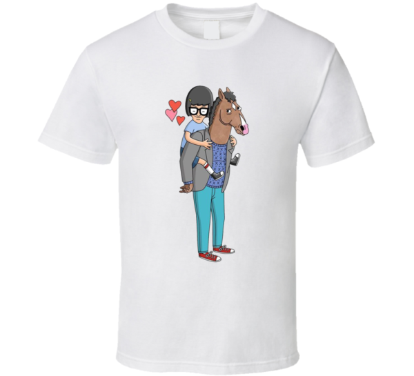 Tina Belcher Bojack Horseman Bob's Burgers Parody T Shirt