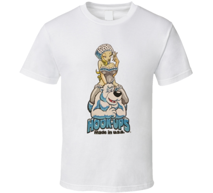 Hook Ups Klondike Polar Bear Vintage T Shirt