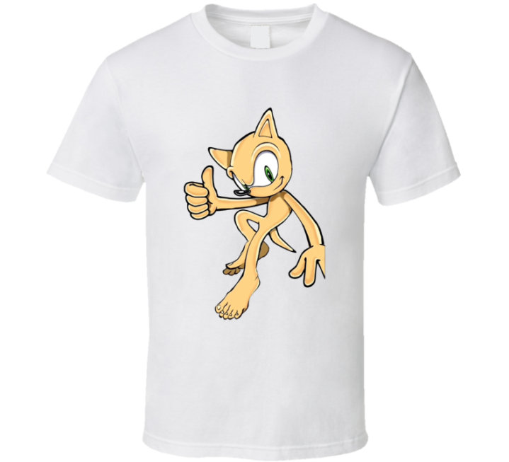 Skinless Sonic Hedgehog Meme T Shirt