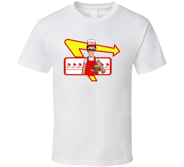 Bob N Out Bob's Burgers In N Out Parody T Shirt