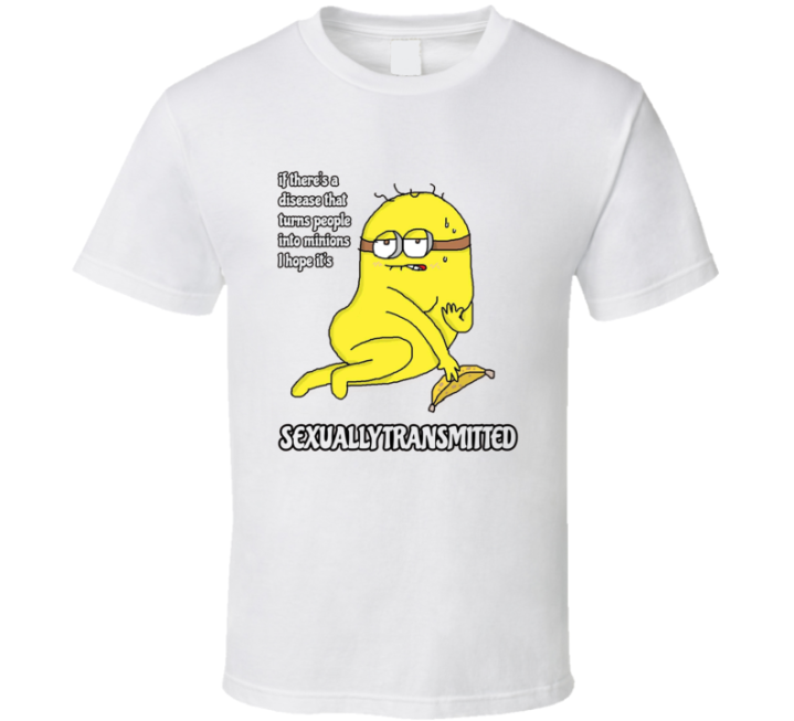 Sexually Transmitted Minions Cursed Meme T Shirt