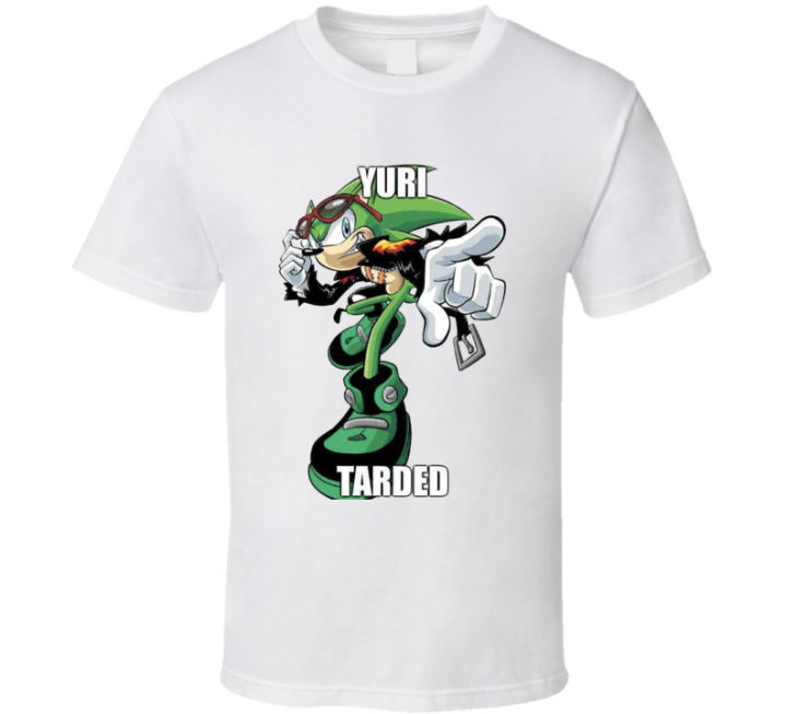 Yuri Sonic Tarded Meme T Shirt