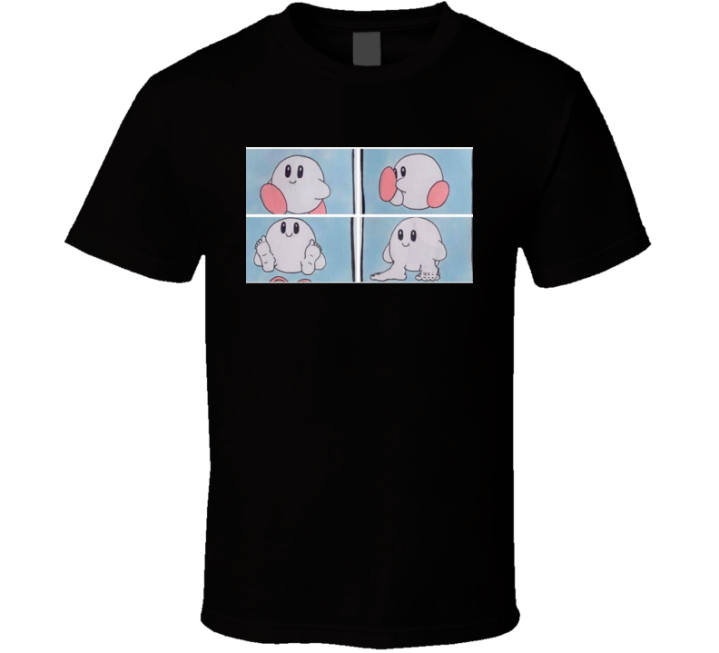 Cursed Kirby Human Feet Comic T Shirt