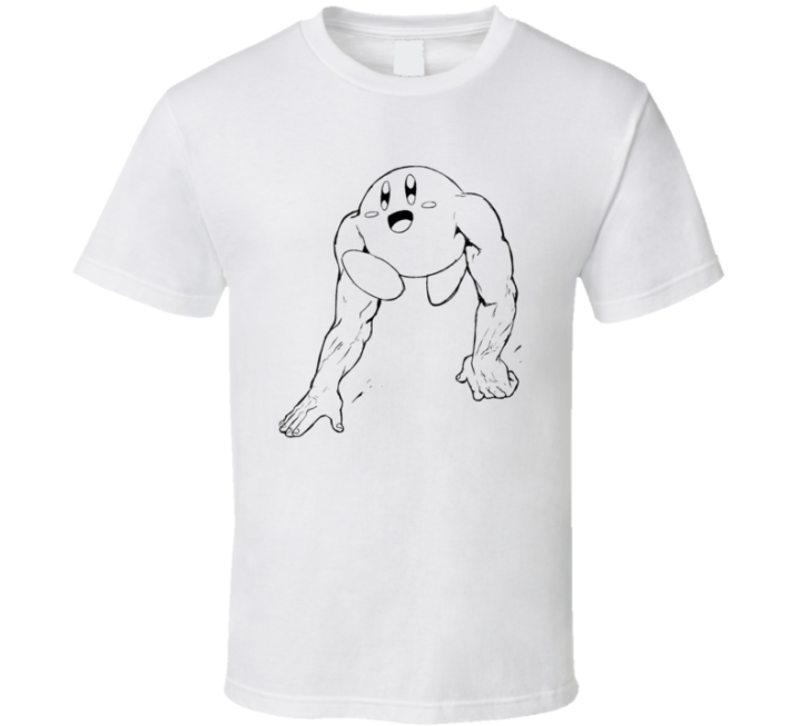 Kirby With Human Hands Cursed Meme T Shirt