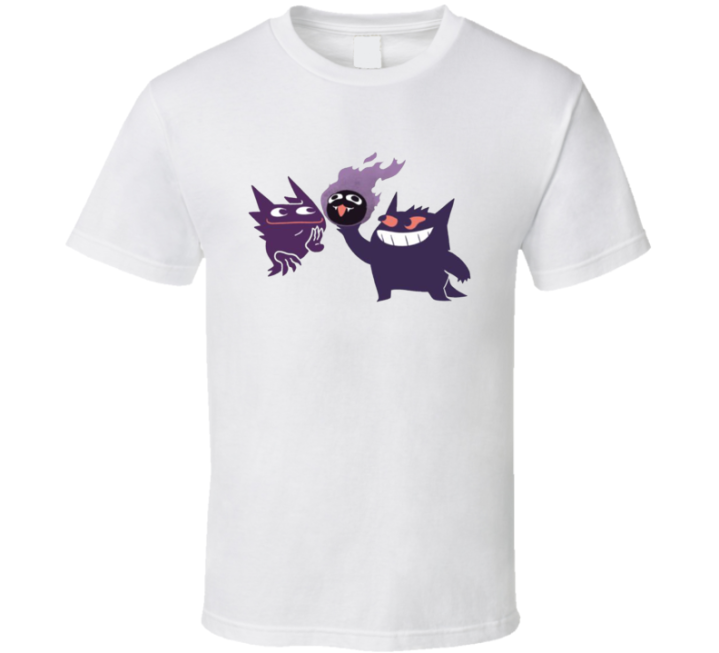 Troll Team Gengar Ghastly Haunter Pokemon T Shirt