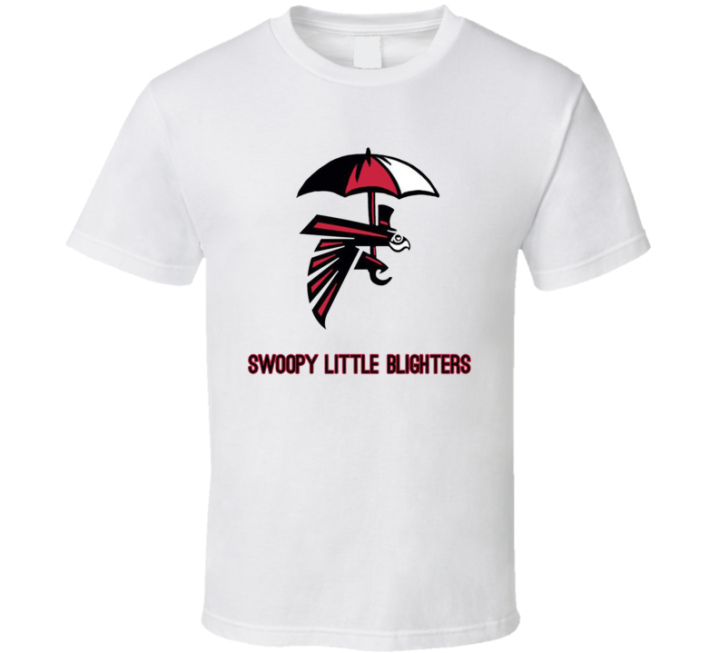 Swoopy Little Blighters Uk British Atlanta Falcons T Shirt