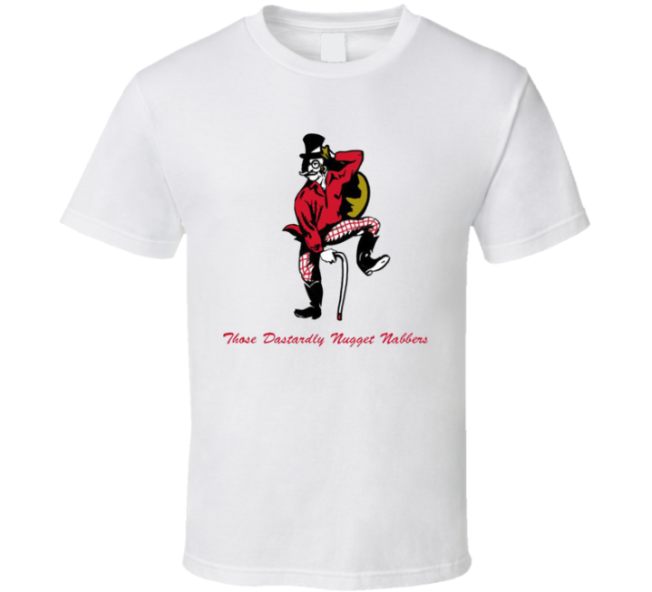 Those Dastardly Denver Nuggets Uk British Parody T Shirt