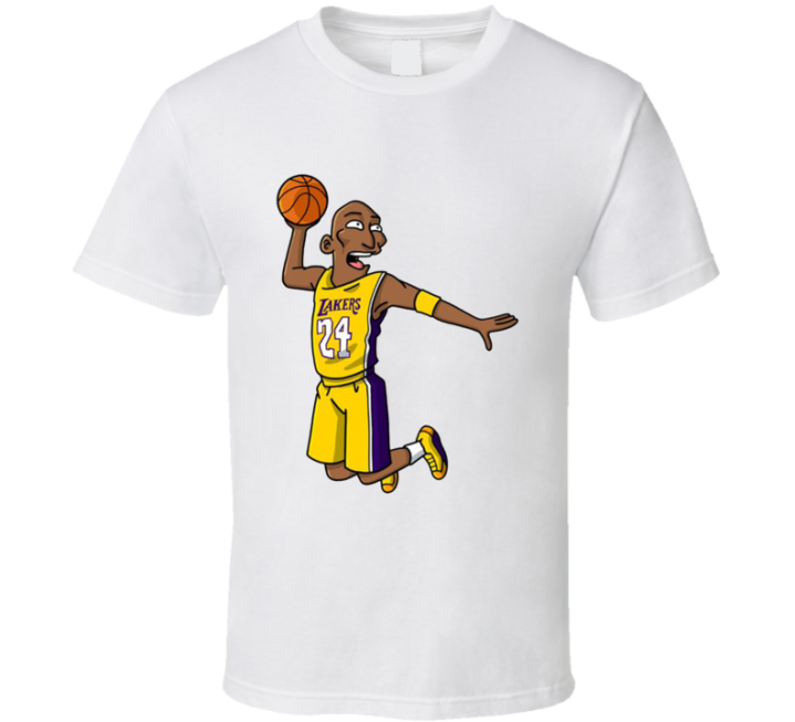 Kobe Bryant Simpson Style T Shirt