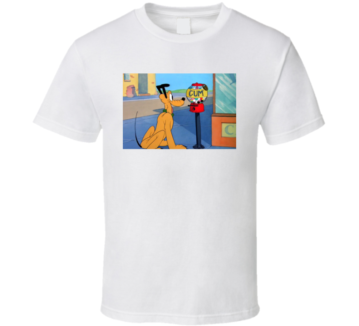 Pluto Bubble Gum Cum Looney Tunes T Shirt