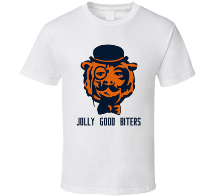 Jolly Good Biters Uk British Chicago Bears T Shirt