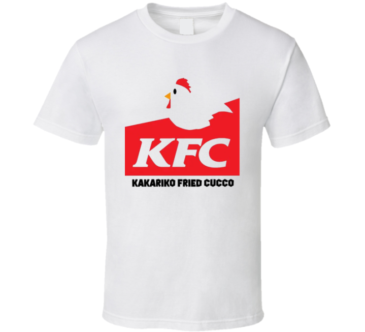 Kakariko Fried Cucco Zelda Tears Kingdom Kfc Parody T Shirt