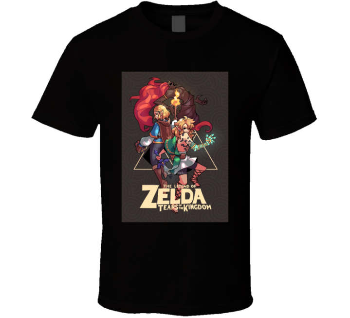 Zelda Tears Of The Kingdom Art T Shirt