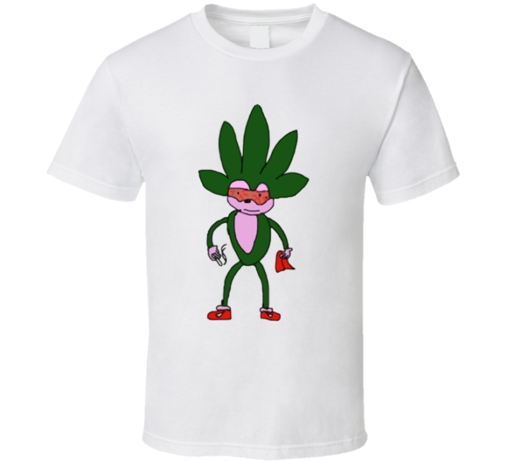 Sonic The Chronic Hemphog Marijuana Meme T Shirt