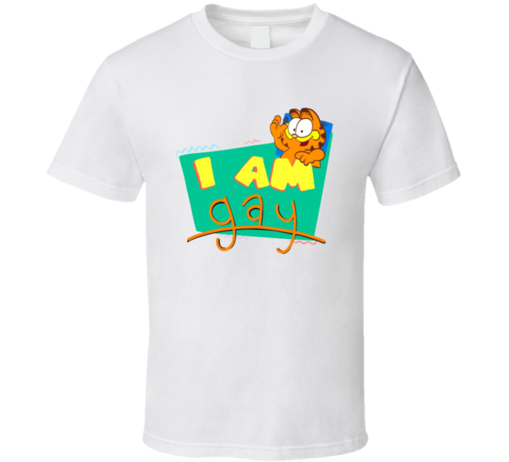 Garfield I Am Gay T Shirt