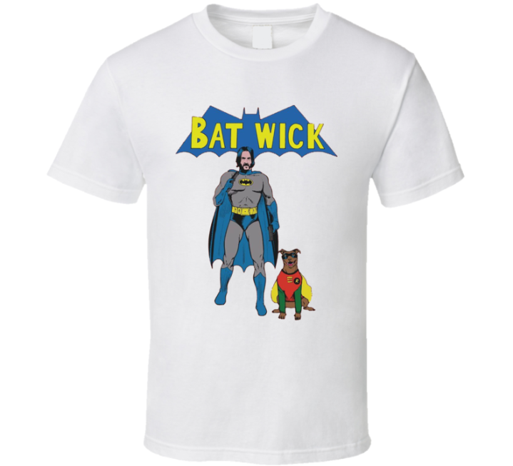 Bat Wick Batman John Parody T Shirt