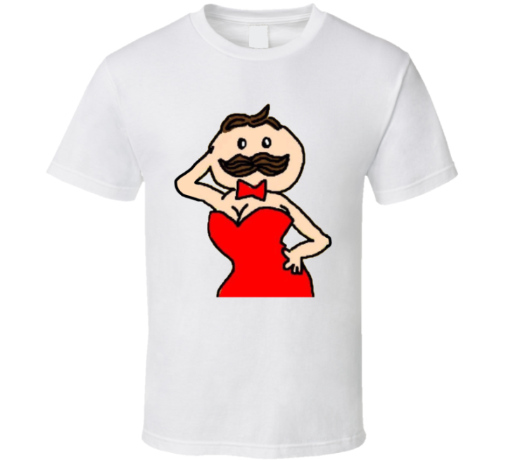 Ms Pringles Dress Cursed Meme T Shirt