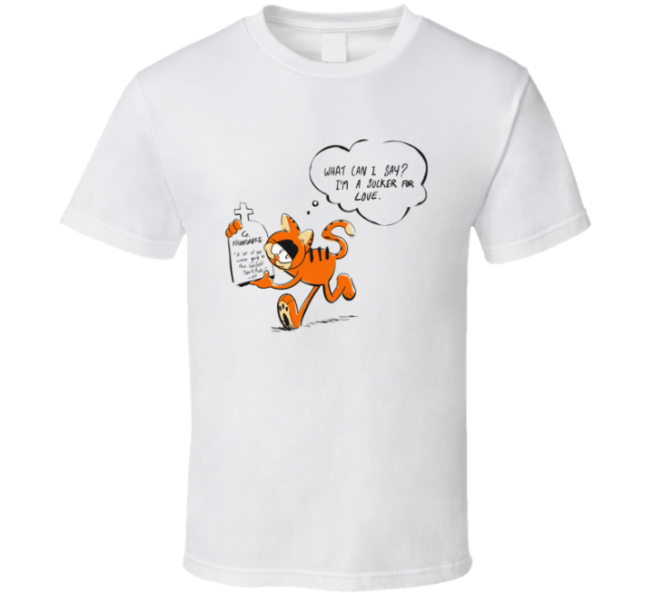 Garfield Sucker For Love Gay Ride T Shirt