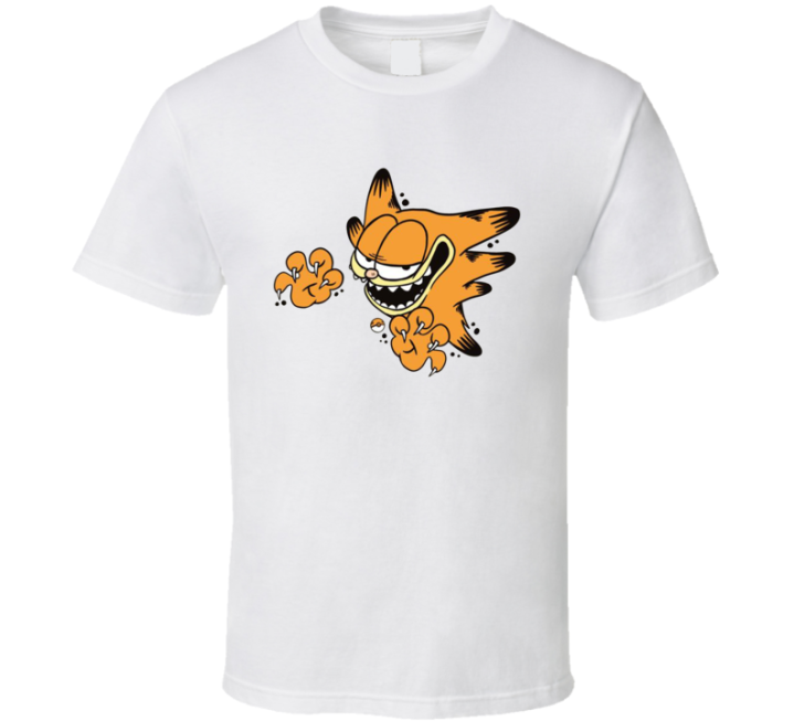 Haunter Garfield Pokemon Parody T Shirt