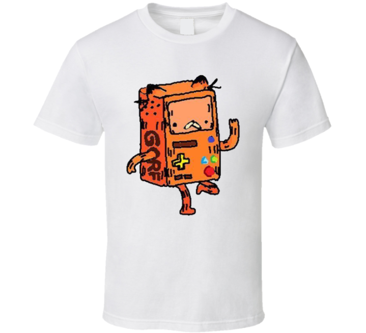 Garfield Nintendo Gameboy Color Gore T Shirt