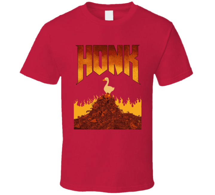 Honk Doom Duck Parody T Shirt