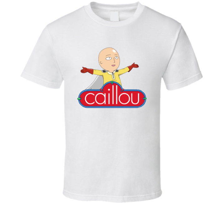 Caillou One Punch Man Parody T Shirt