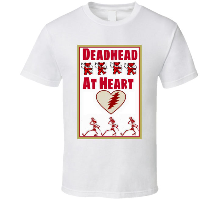 Grateful Dead Head At Heart T Shirt