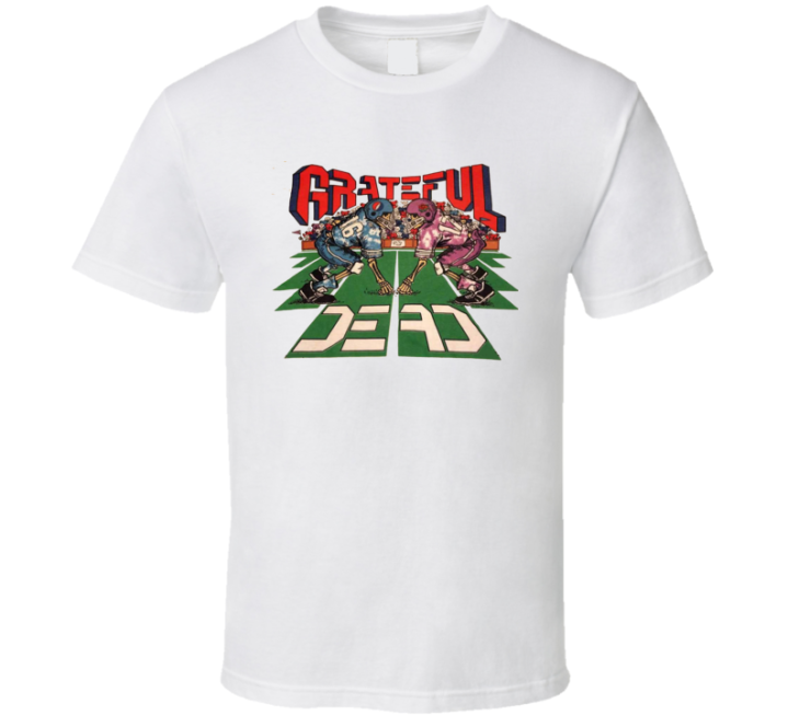 Grateful Dead Football T Shirt