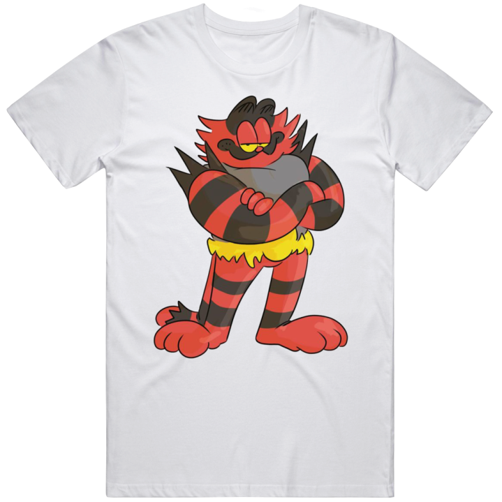 Incineroar Garfield Pokemon Parody T Shirt