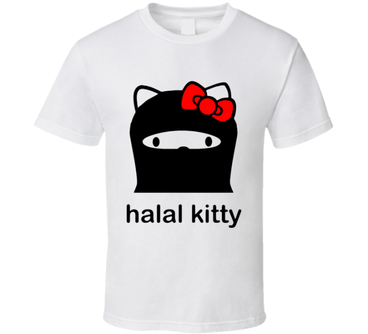 Halal Kitty Hello Kitty Parody T Shirt