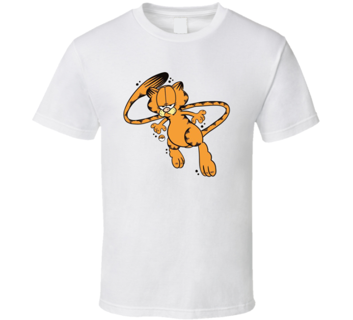 Mew Garfield Pokemon Parody T Shirt