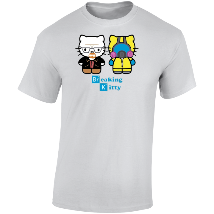 Breaking Kitty Hello Breaking Bad Parody T Shirt