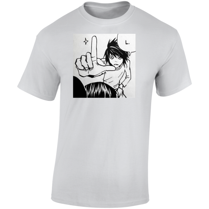 Hold This L Death Note Anime Meme T Shirt