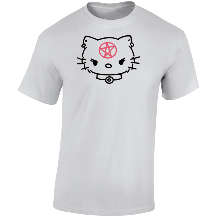 Hello Satan Kitty Summoning T Shirt