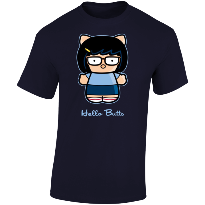 Hello Butts Kitty Tina Belcher Bob's Burgers T Shirt