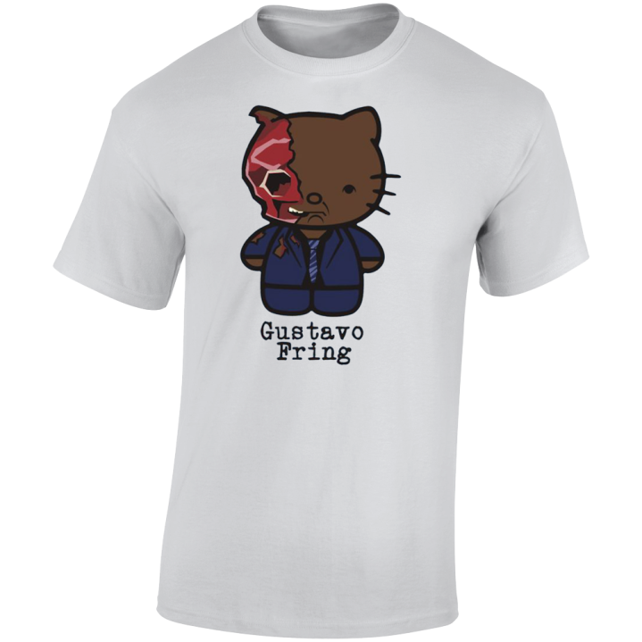 Gustavo Fring Hello Kitty Breaking Bad Parody T Shirt