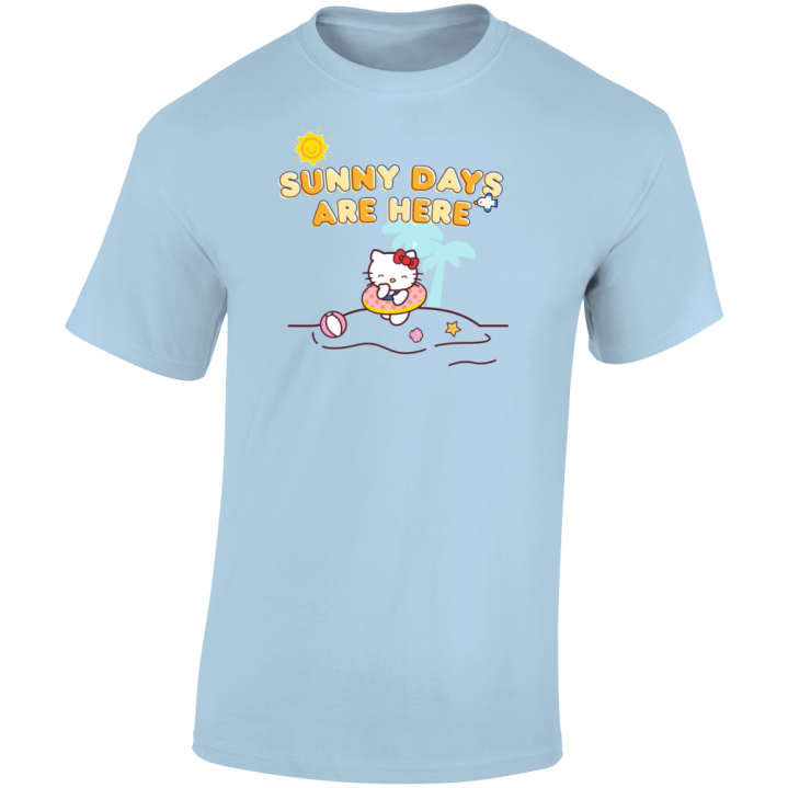 Sunny Days Are Here Hello Kitty Summer T Shirt