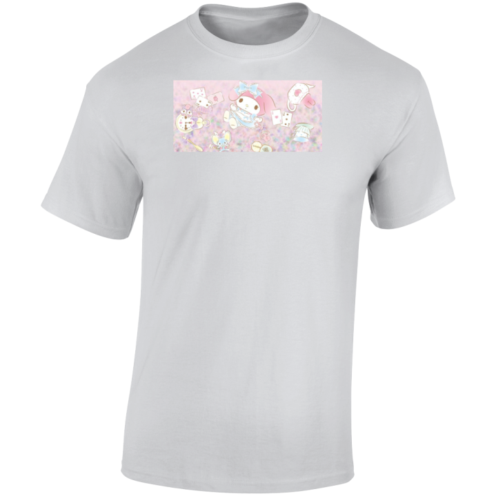 Melody In Wonderland Hello Kitty Alice Parody T Shirt