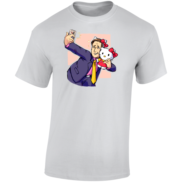 Better Call Saul Goodman Hello Kitty Selfie T Shirt