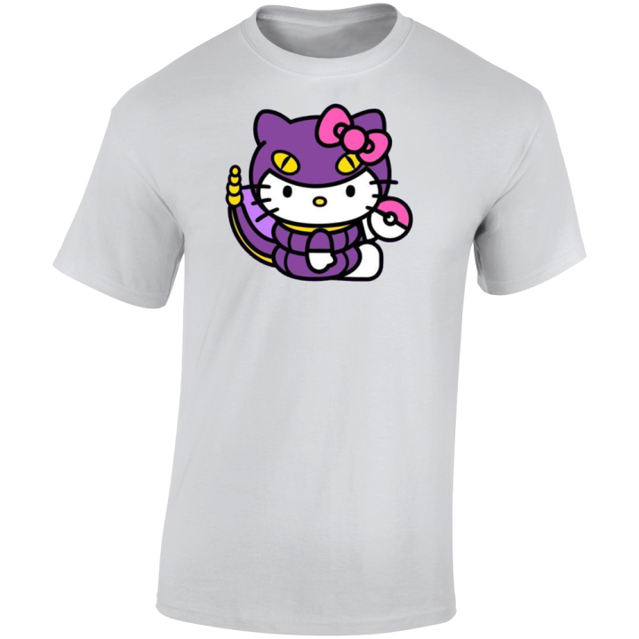 Ekans Hello Kitty Pokemon Parody Cute T Shirt