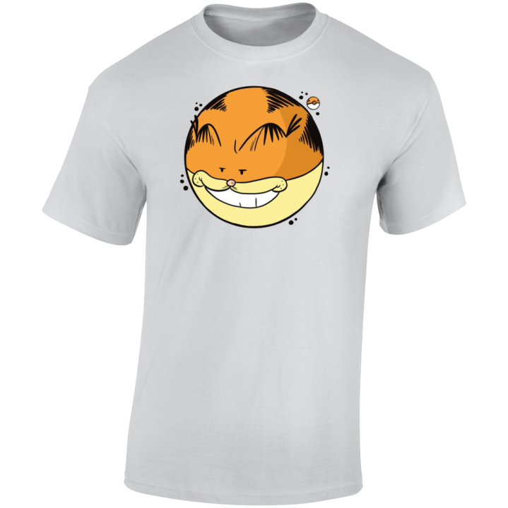 Electrode Garfield Pokemon Parody T Shirt