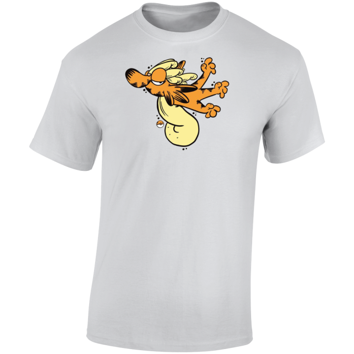 Seadra Garfield Pokemon Parody T Shirt