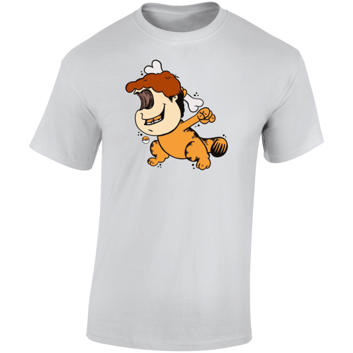 Marowak Garfield Pokemon Parody T Shirt