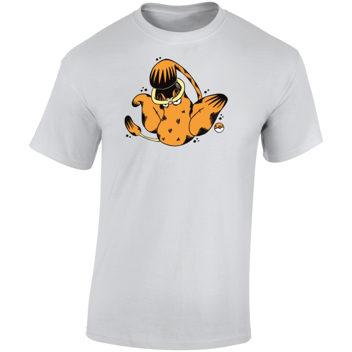 Victreebell Garfield Pokemon Parody T Shirt