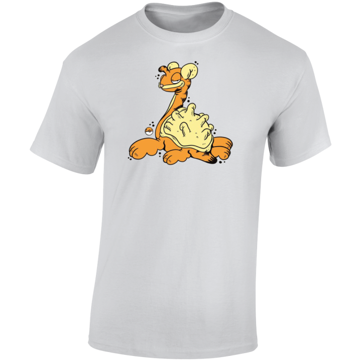 Lapras Garfield Pokemon Parody T Shirt